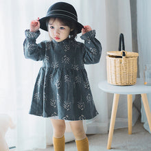 Baby Girl Dress 2018 Spring Fashion Children Clothing Long Sleeve Floral Cotton Girls Clothes Princess Dresses For Girl Vestidos