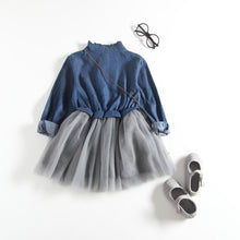denim + tutu