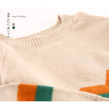 zag knit pullover