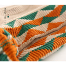 zag knit pullover