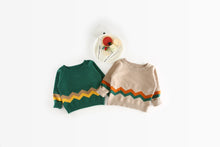 zag knit pullover