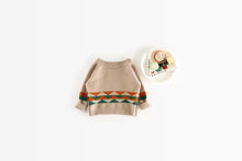 zag knit pullover