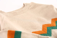 zag knit pullover