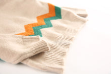 zag knit pullover
