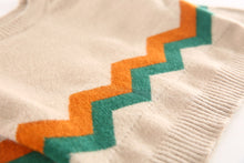 zag knit pullover